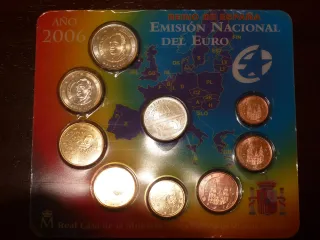 Cartera FNMT Euros 2006 - Medalla Plata