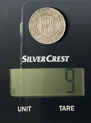 ºoO 200 réis 1923 - EEUU Brasil