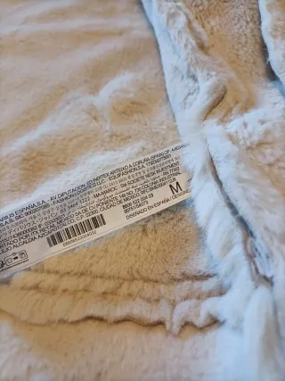 Abrigo Stradivarius Beige Talla M