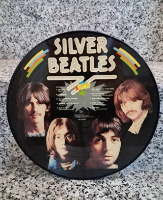 5 Discos de Vinilo Picture Disc Coche Clásico