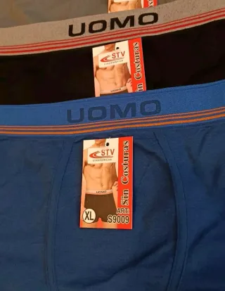 PACK 12 Calzoncillos Uomo BOXER LYCRA Talla XL