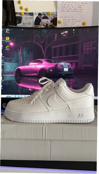 Nike Air Force 1 Low '07 Blancas Talla 44.5