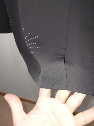 Blazer Anabel Lee Negro Talla L Estrellas