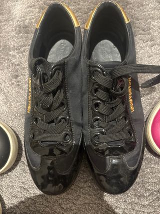 Lote 5 Pares Tenis LV, Gucci, D&G Talla 36