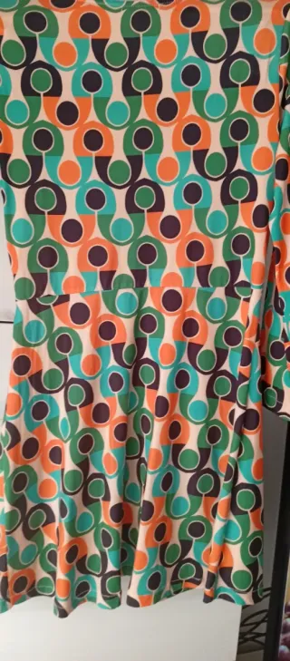 Vestido mini estampado