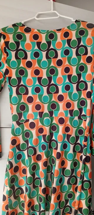 Vestido mini estampado