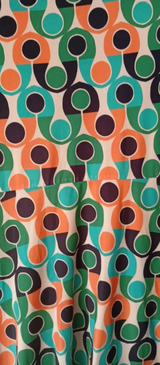 Vestido mini estampado