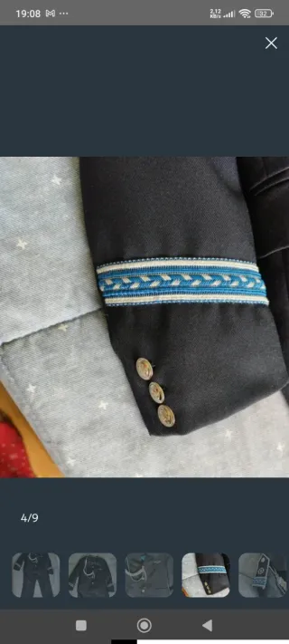 Traje Comunión Niño Azul Marino Talla M