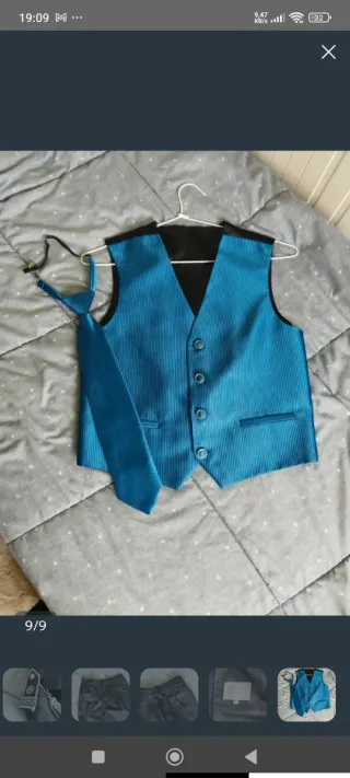 Traje Comunión Niño Azul Marino Talla M