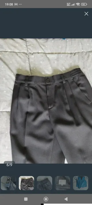 Traje Comunión Niño Azul Marino Talla M