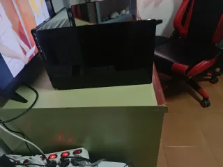 Espejo triple plegable