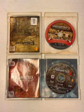 Lote Trilogía Uncharted para Ps3