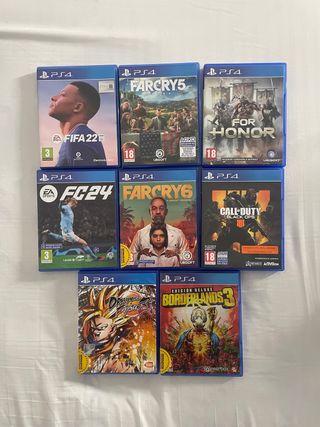 Videojuegos PlayStation 4