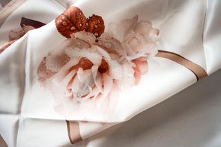 Stola seta Jimmy Choo nuova