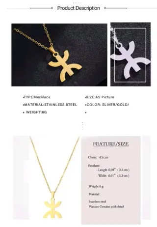 Nueva Colgante cadena plata hip hop África 42-47cm