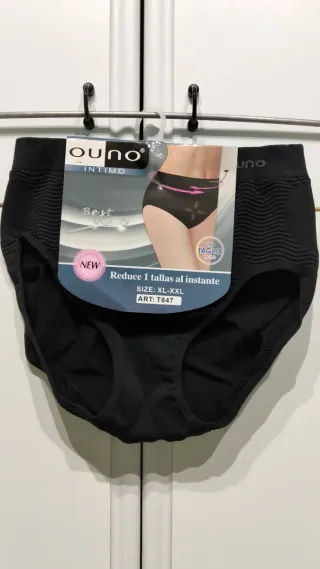 Lotto 2 Slip Contenitivi Donna Ouno Taglia XL-XXL