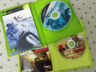 JUEGOS CONSOLA XBOX  MotoGP y UFC 2010