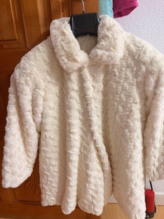 Abrigo de pelo niña