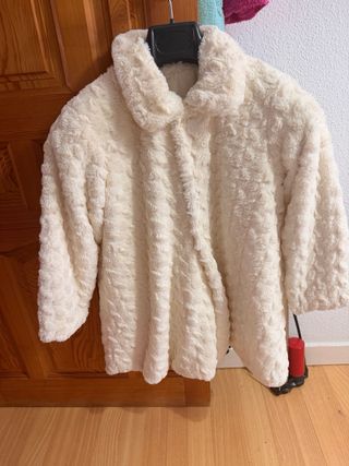 Abrigo de pelo niña