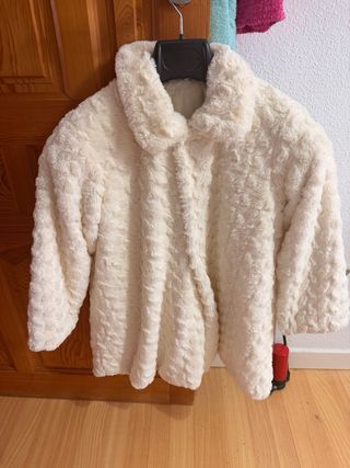 Abrigo de pelo niña