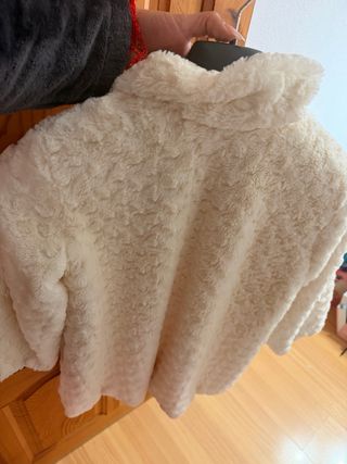 Abrigo de pelo niña