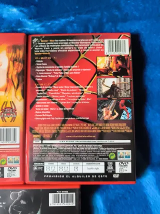 Trilogía Spiderman DVD Completa Español