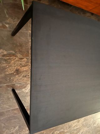 Mesa Sandsberg de comedor negra Ikea