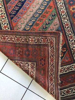 Tappeto antico in lana Kasak primi 900