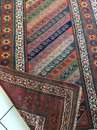 Tappeto antico in lana Kasak primi 900