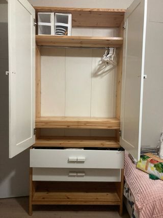 Armario de pino IKEA Hurdal