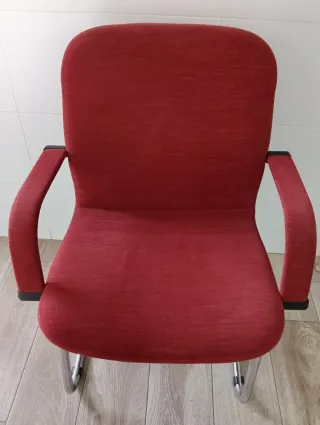 Silla de trabajo resistente respaldo alto