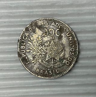 ºoO 200 réis 1901 - EEUU Brasil
