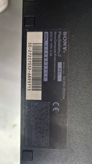 Consola Sony PlayStation 2 (PS2)