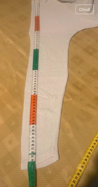 Maglione donna bianco primavera  Egoiste tgXXXL