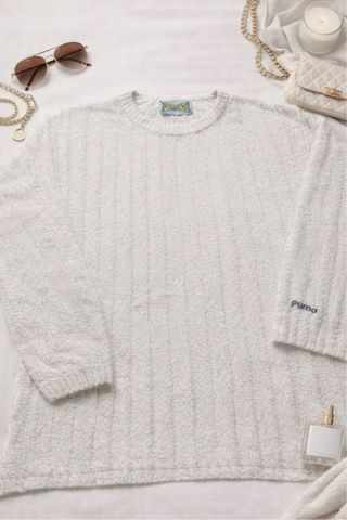 Maglione donna bianco primavera  Egoiste tgXXXL
