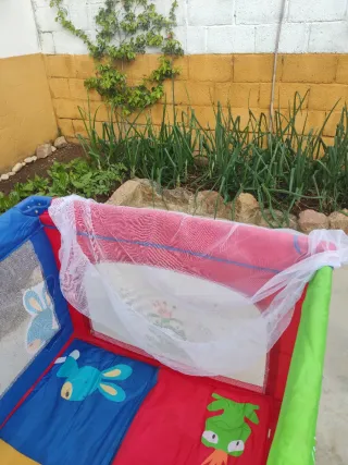 Parque cuna de viaje infantil