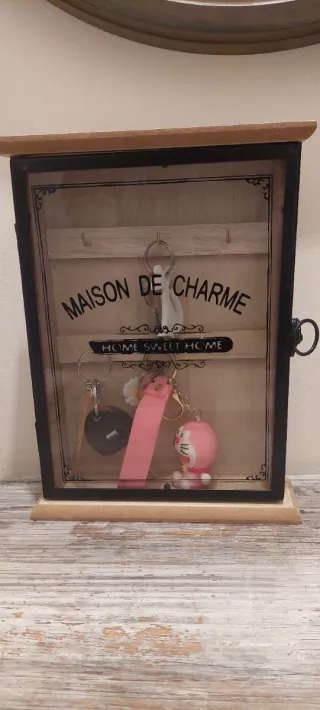 Caja de llaves decorativa Maison de Charme