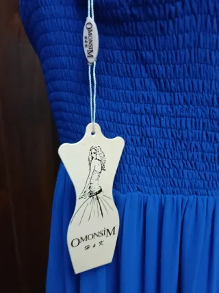 Vestido de fiesta azul