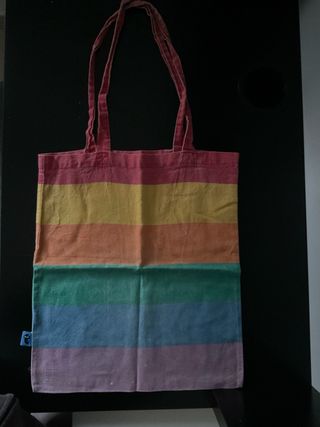 Tote bag arcobaleno Flying Tiger