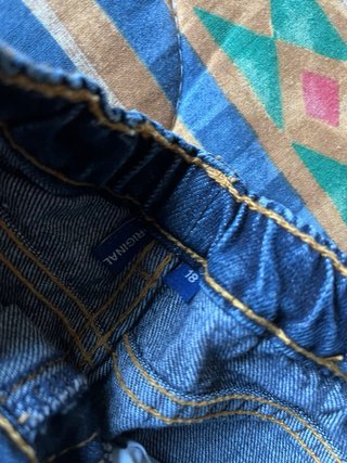 Set 3 jeans e una salopette bimbo 18 mesi