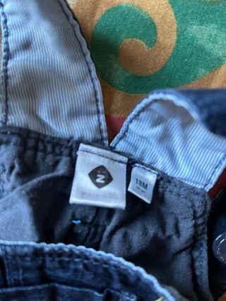 Set 3 jeans e una salopette bimbo 18 mesi