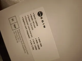 Portátil SGIN Negro