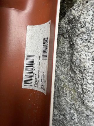 URGE - Tejas de plastico de doble onda terracota