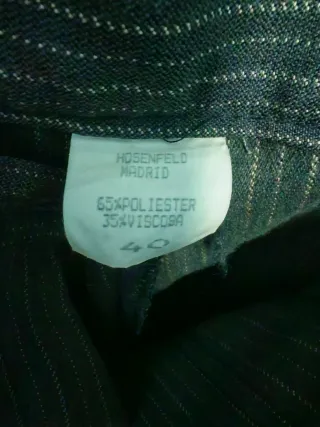 Traje Raya Chaqueta y Pantalón