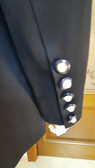 Blazer oversize elegante blu
