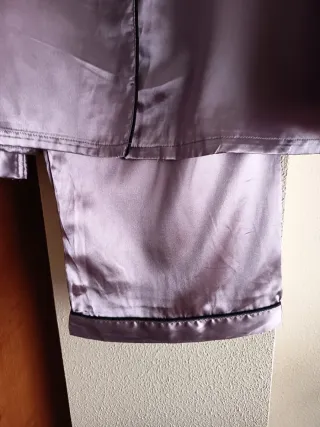 Pijama  Mujer morado XL. Talla grande