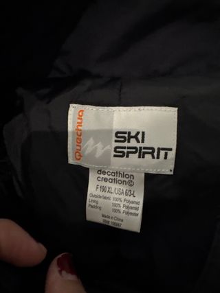 Pantalón de esquí Quechua Talla XL