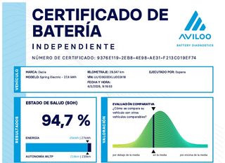 Dacia Spring Comfort Electric 33kW (45CV)