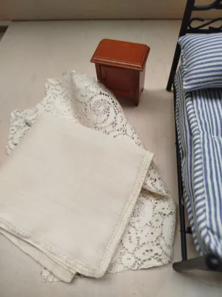 Juego de cama casa de muñecas