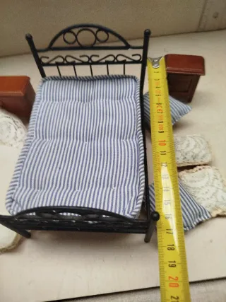 Juego de cama casa de muñecas